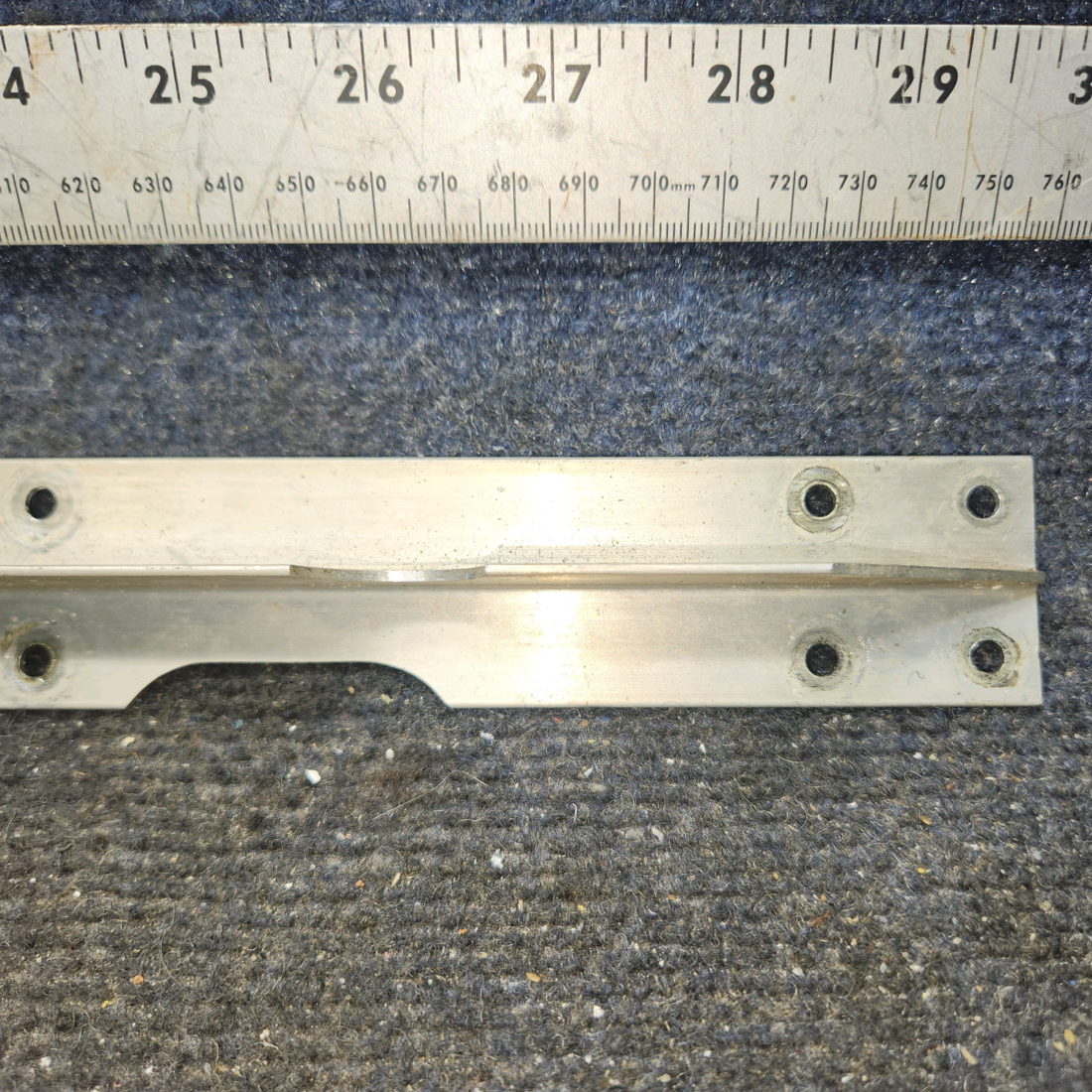 Used aircraft parts for sale, 0411546-1 cessna 150G Seat Rail Stiffener