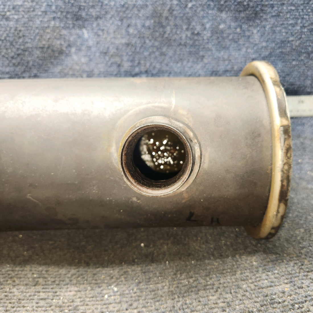 Used aircraft parts for sale, 0550176-55 Cessna 172E Exhaust Stack Assembly LH