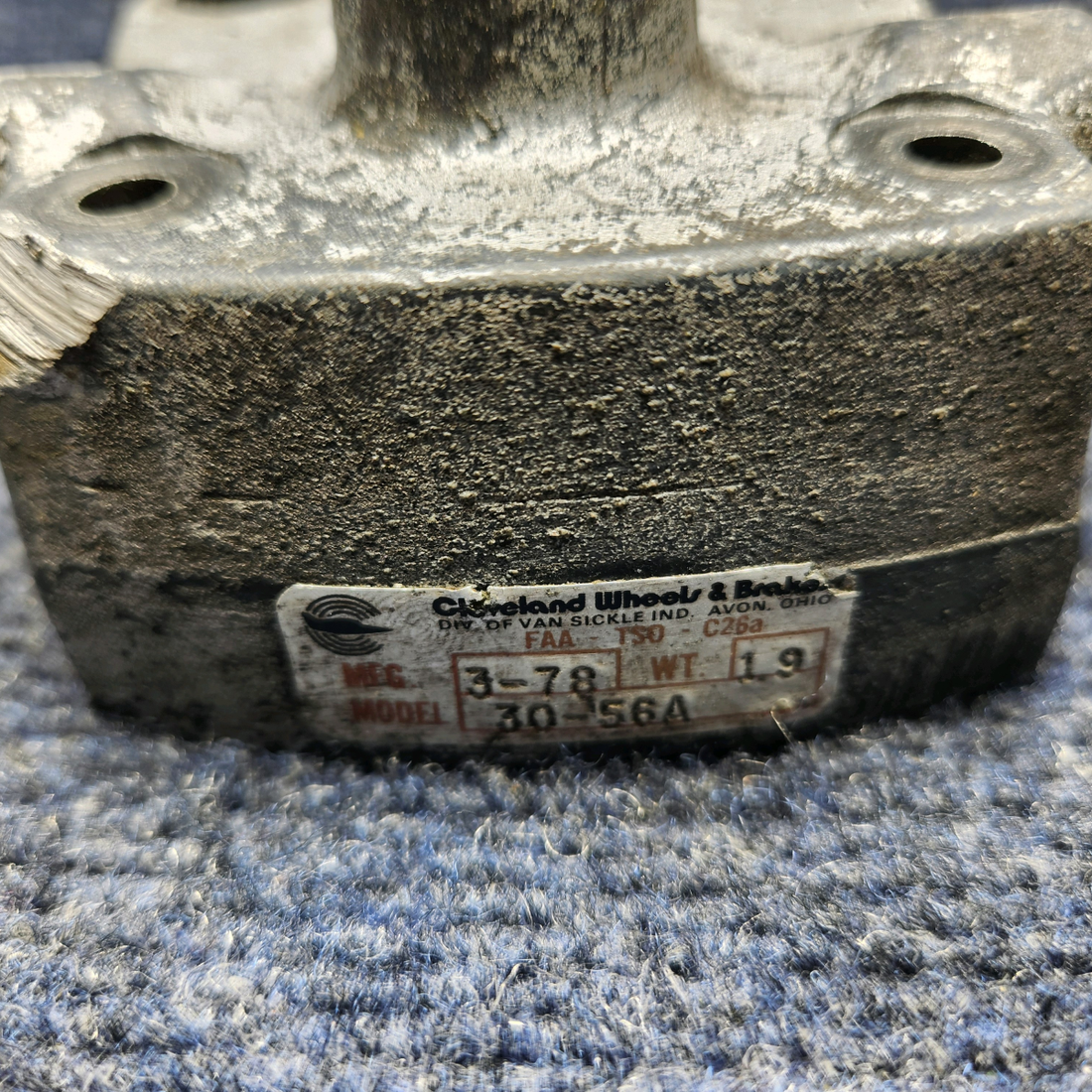 Used aircraft parts for sale, 30-56A Cleveland MOONEY M20J BRAKE CALIPER ASSEMBLY LH / RH