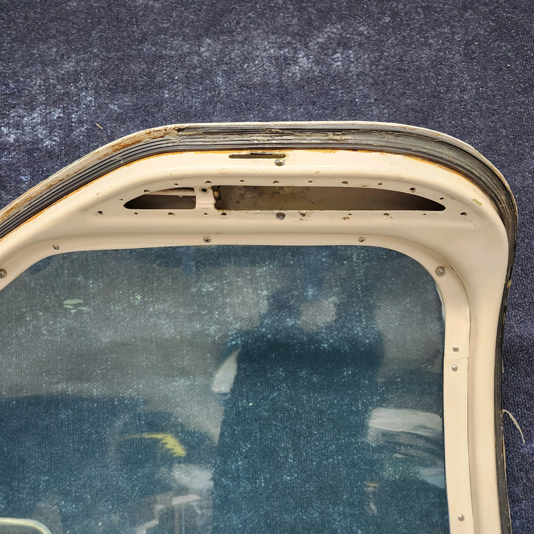 Used aircraft parts for sale, 35-400010 BEECHCRAFT F35 CABIN DOOR STRUCTURE (MINUS INTERNALS)