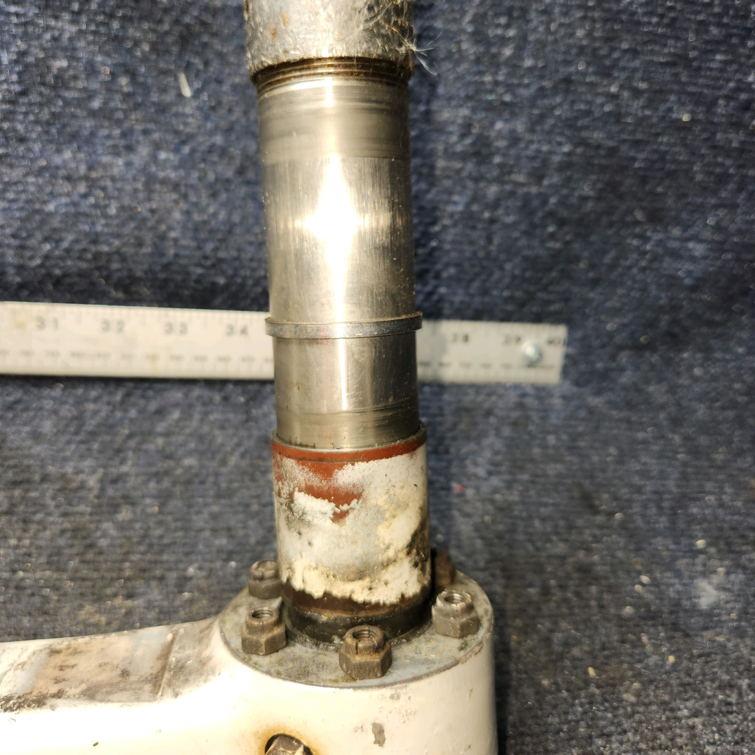 Used aircraft parts for sale, 96766-017 Piper PA32RT-300 Main Gear Strut Assembly with Torque Links - RH