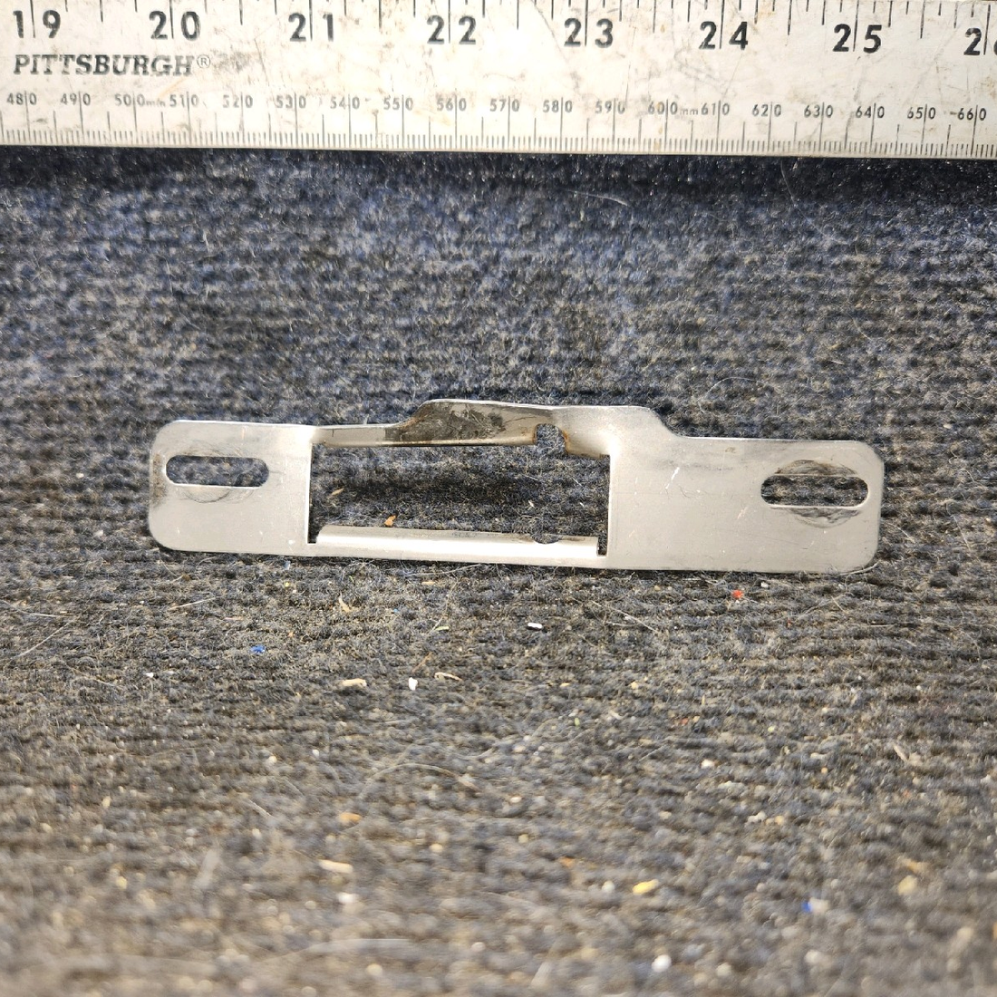 Used aircraft parts for sale, 79234-000 piper PA-28-181 Cabin Door Latch Plate