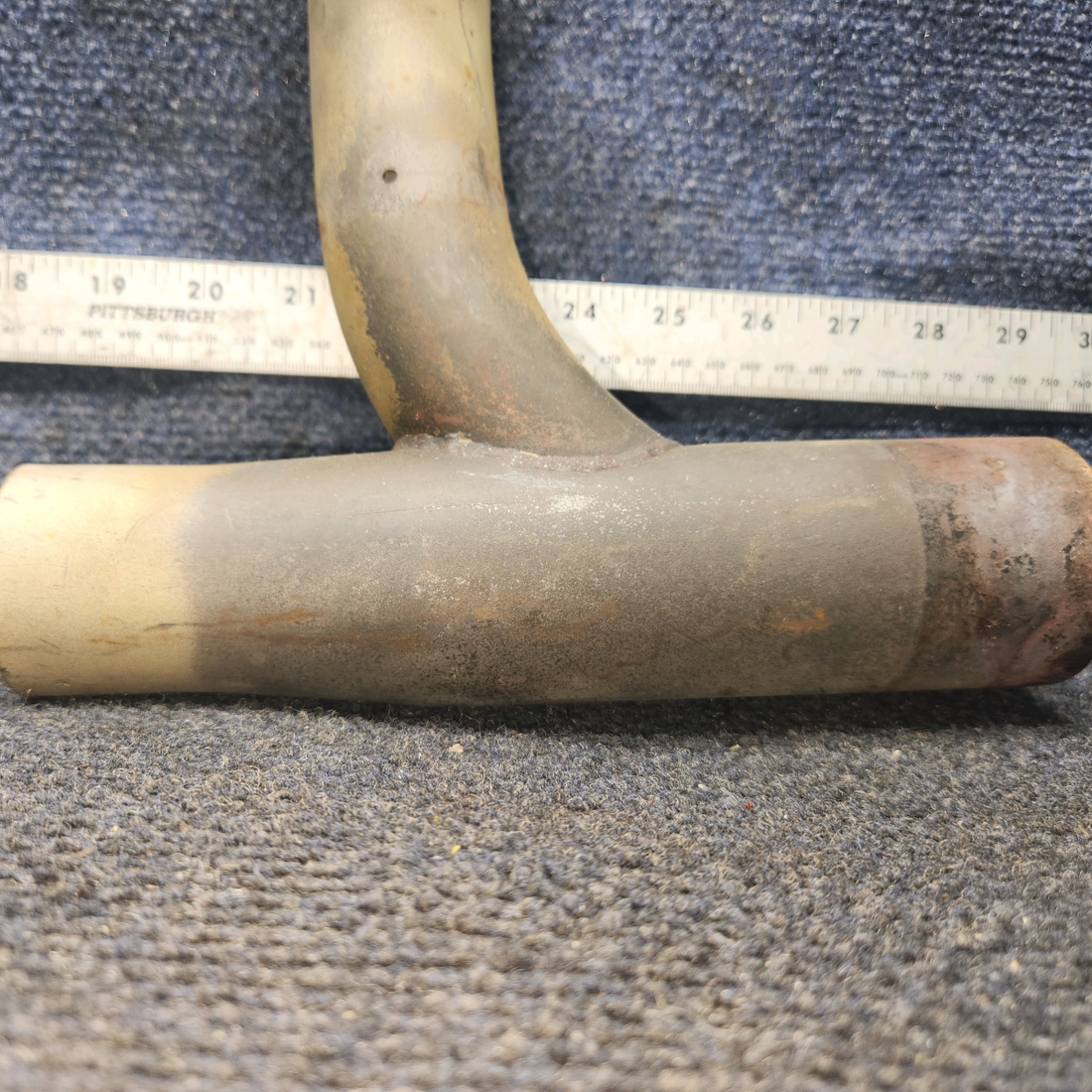 Used aircraft parts for sale, 96-950002-7 BEECHCRAFT 95-55B RH Engine Exhaust Stack Assembly