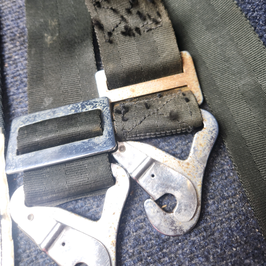 Used aircraft parts for sale, 90-91R60 Aero Fabrication Cessna 172E Seatbelt Assembly