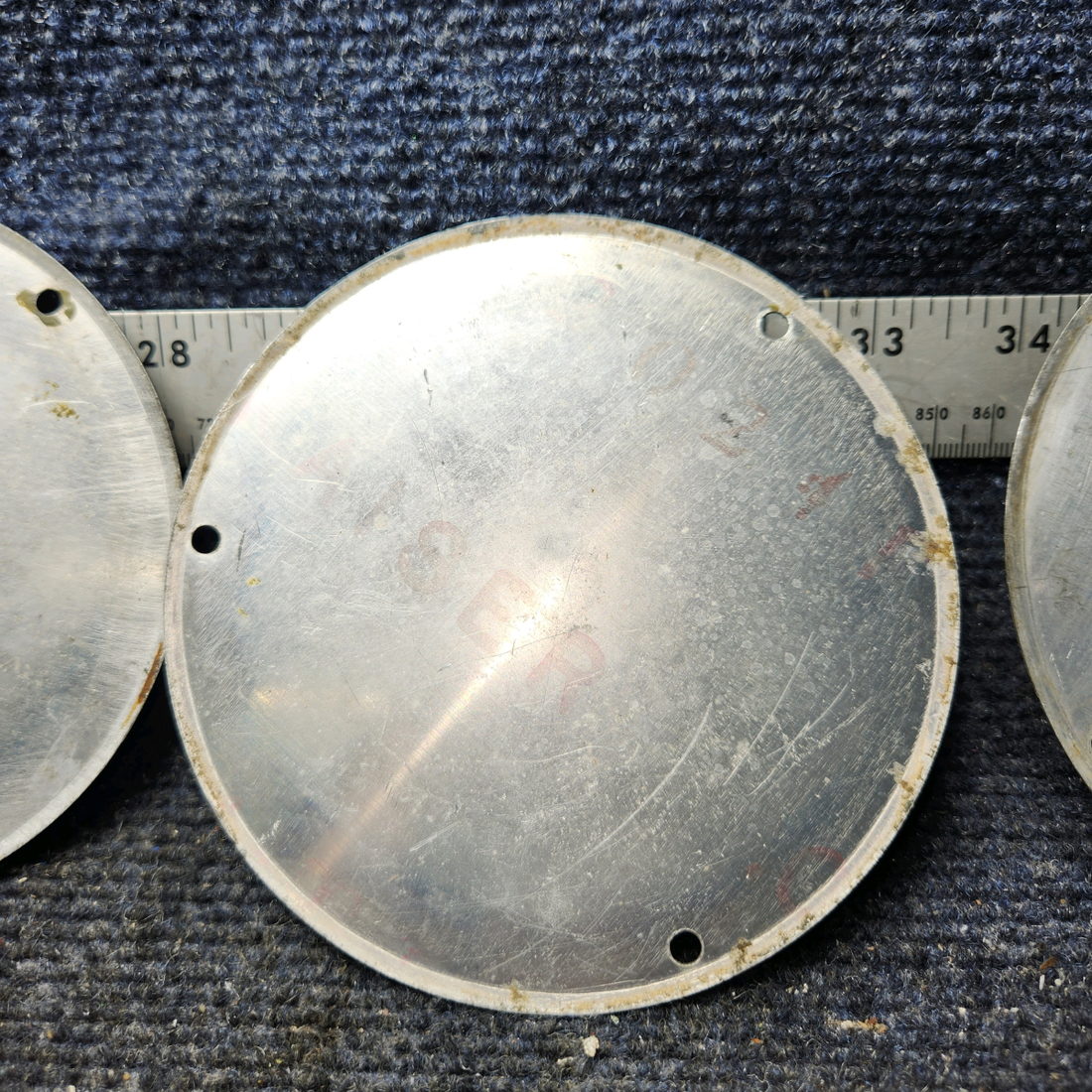 Used aircraft parts for sale, S225-1 Cessna 172 Inspection Cover Plate Set of 5