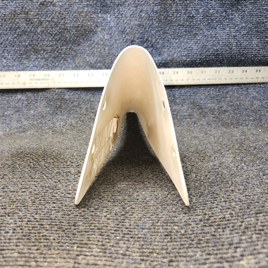 Used aircraft parts for sale, 63517-000 PIPER PA28-140 Vertical Stabilizer Fin Fairing