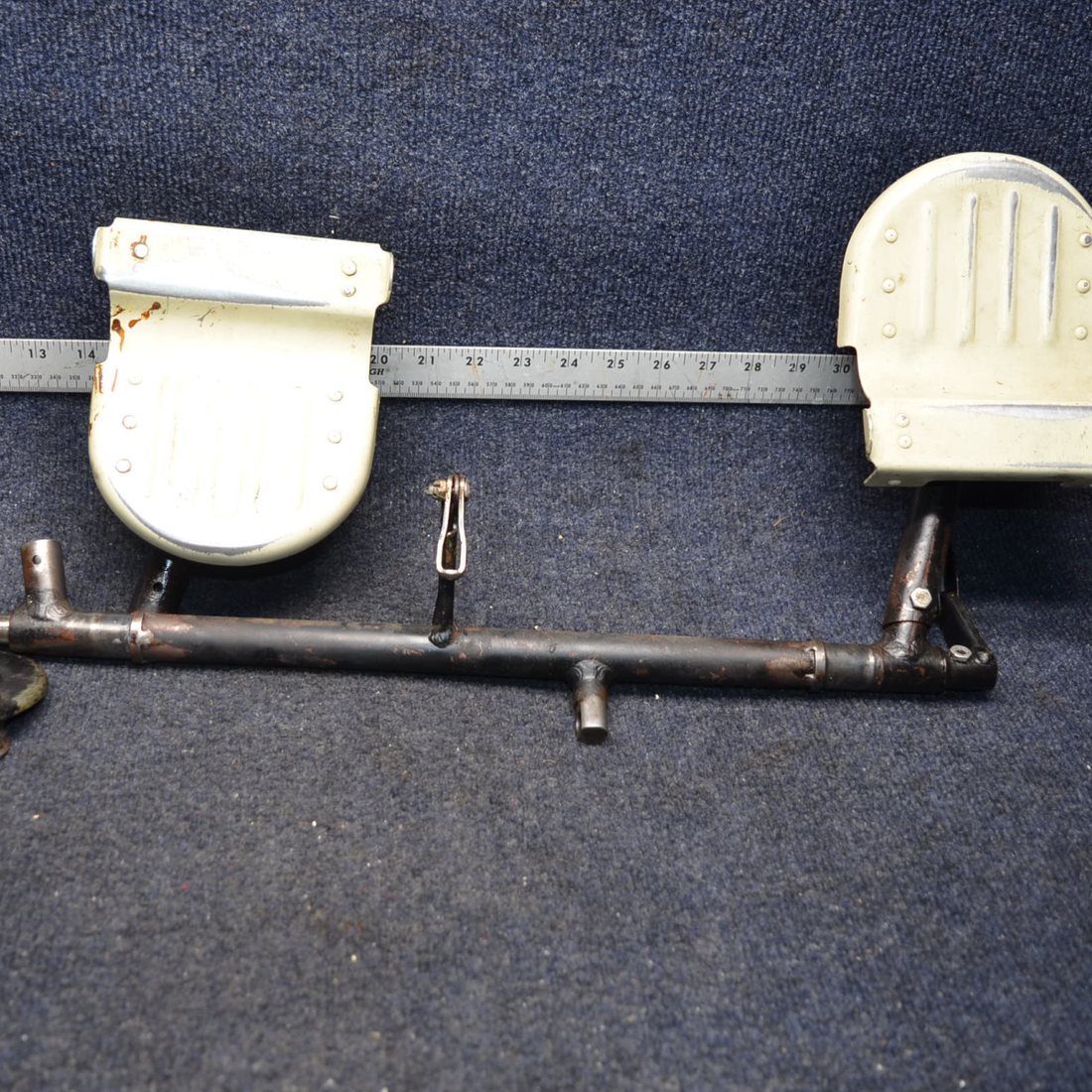 Used aircraft parts for sale, 310453 Cessna C175 EARLIER MODEL CESSNA RUDDER PEDAL ASSY