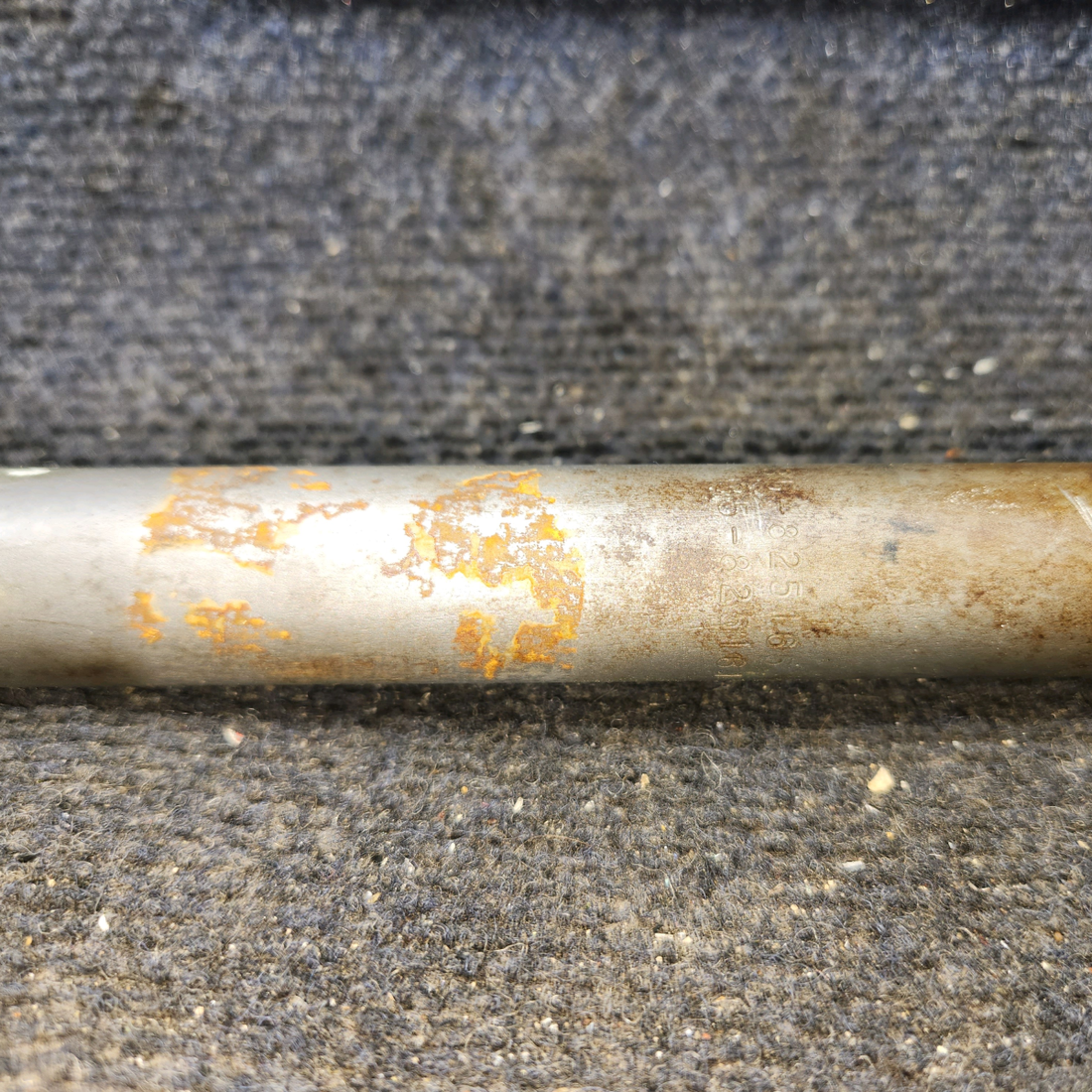 Used aircraft parts for sale, 35-825160 Beechcraft 35-33 Nose Wheel Steering Link Forward Assembly