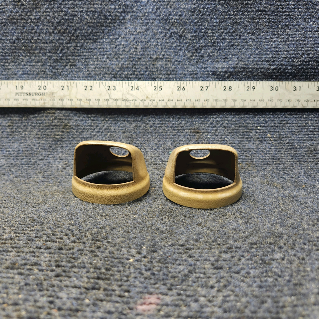 Used aircraft parts for sale, 65735-03 Piper PA28-140 Air Vent Cup (Brown) - Price per Each
