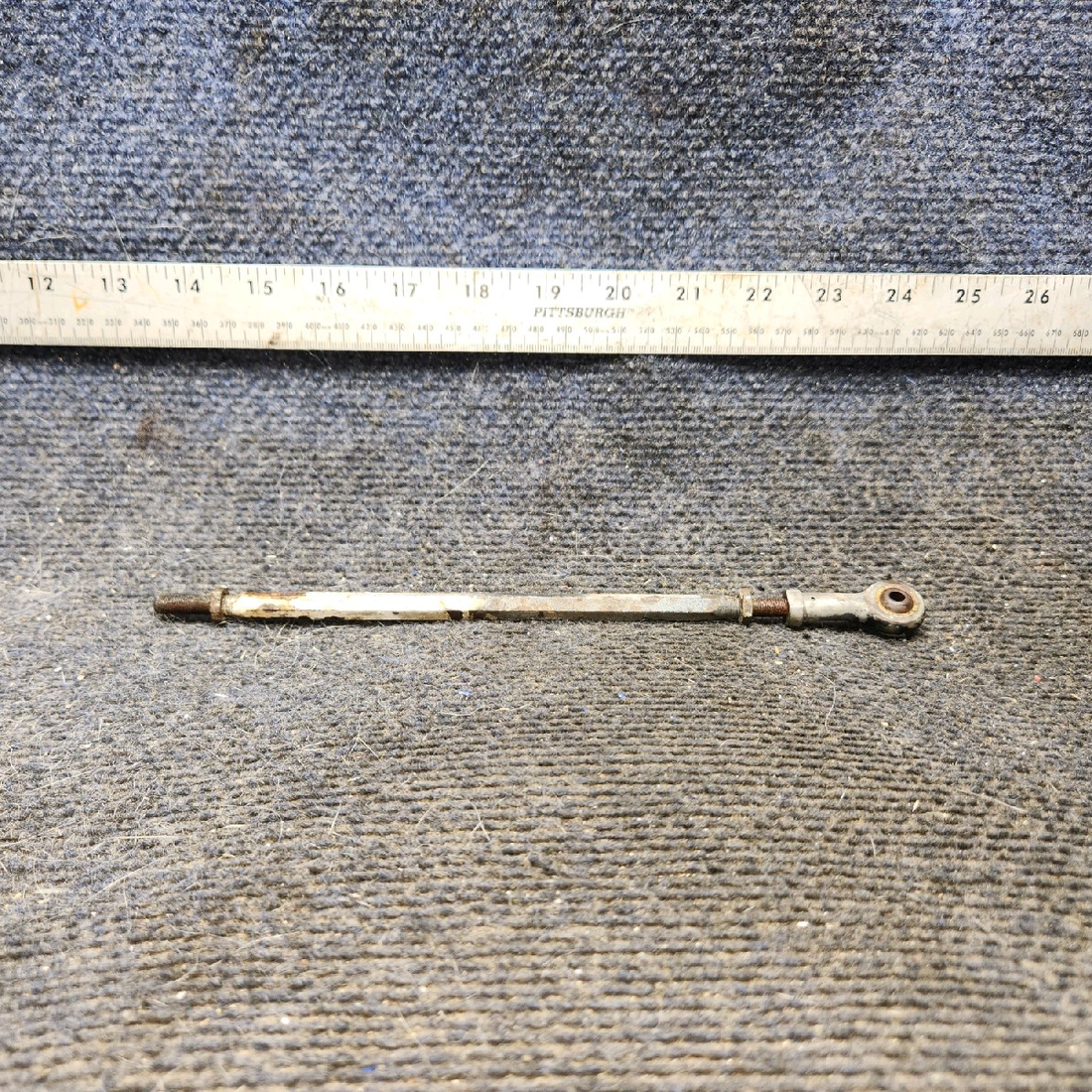 Used aircraft parts for sale, 62764-000 piper PA-28-181 Flap Tube Rod Assembly