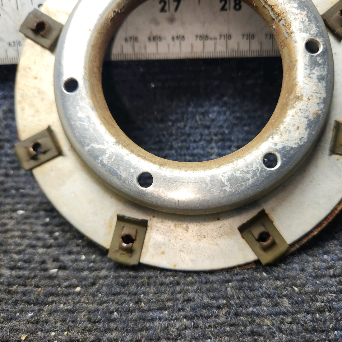 Used aircraft parts for sale, 0523529-1 Cessna 172E Fuel Tank Adapter Assembly