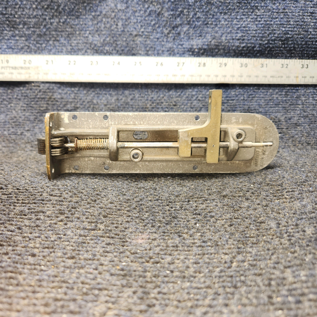 Used aircraft parts for sale, H2532-6 Hartwell Beechcraft C23 SUNDOWNER Cabin Door Latch Base Assembly - RH