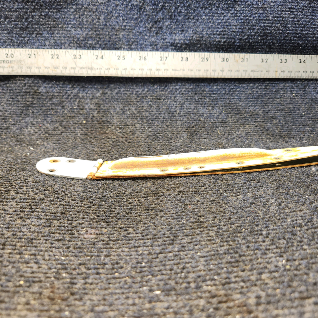 Used aircraft parts for sale, 0511237-1, 0511238-1 Cessna 172F Upper Cabin Door Forward & Aft Hinge - LH