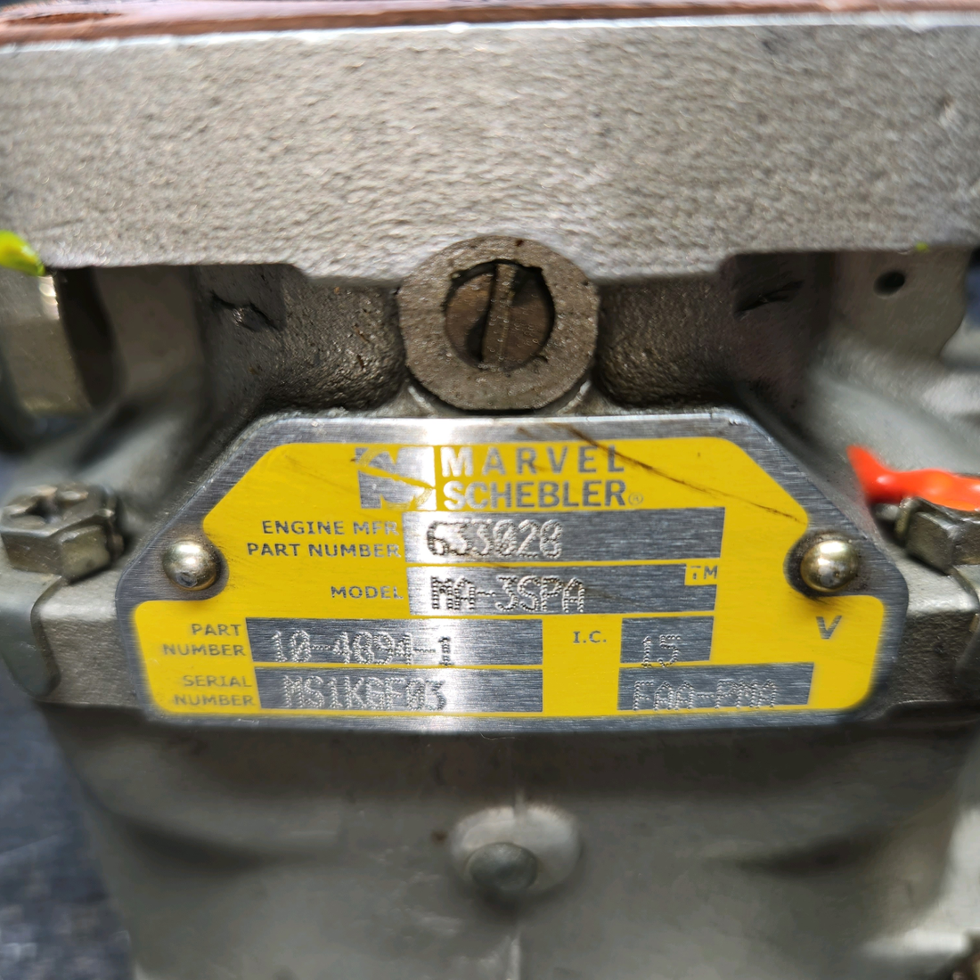 Used aircraft parts for sale, 10-4894-1 Marvel Schebler MA-3SPA cessna 150G Carburetor