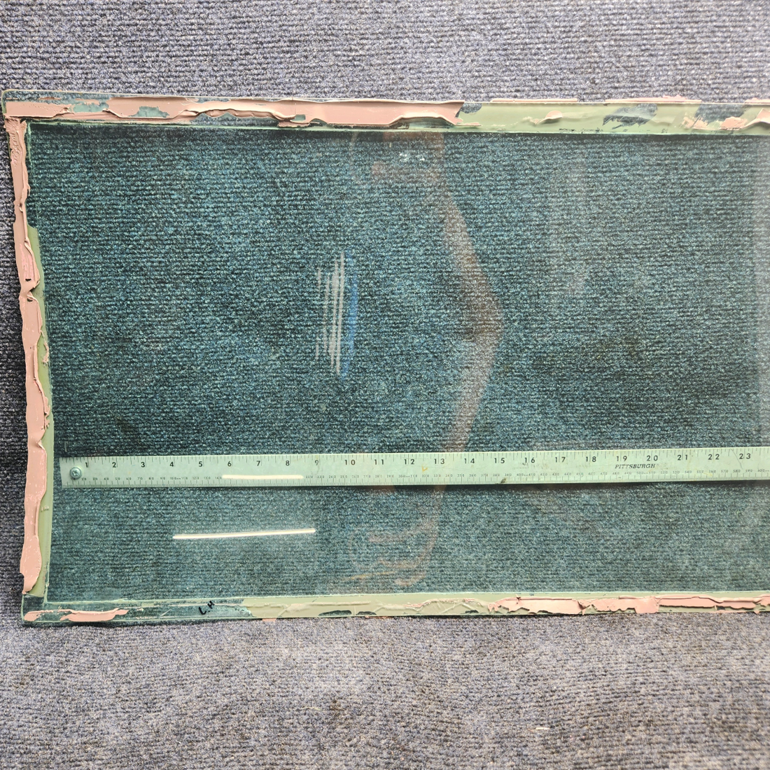 Used aircraft parts for sale, 340285-033 Mooney M20J REAR WINDOW LH