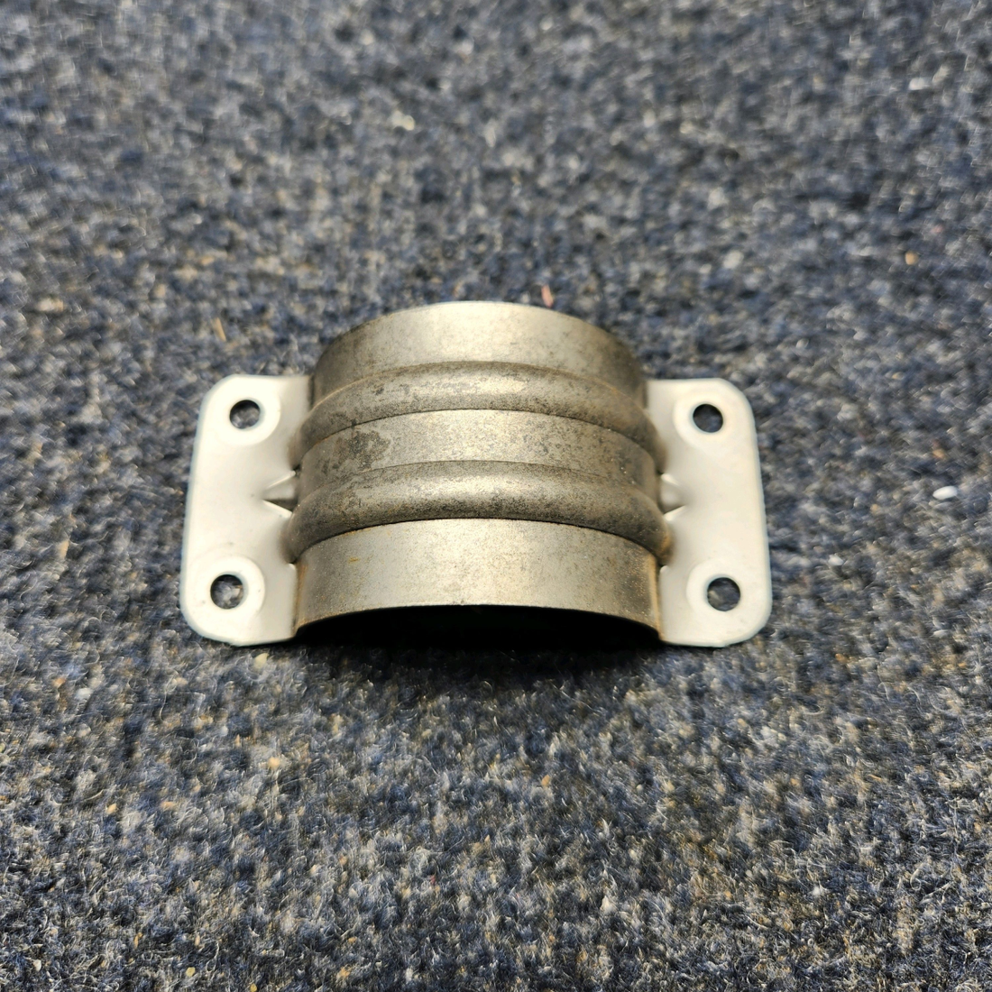 Used aircraft parts for sale, 0750161-25 Texas Several EXHAUST RISER CLAMP HALF 1.75 PRICE PER EACH
