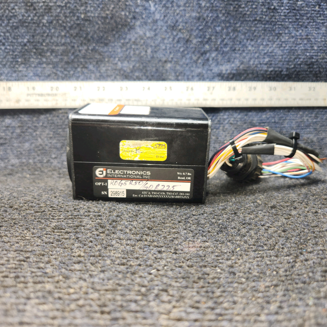 Used aircraft parts for sale, OPT-1 Electronics International Inc OPT-1 Cessna 172 Pressure & Temp Gauge
