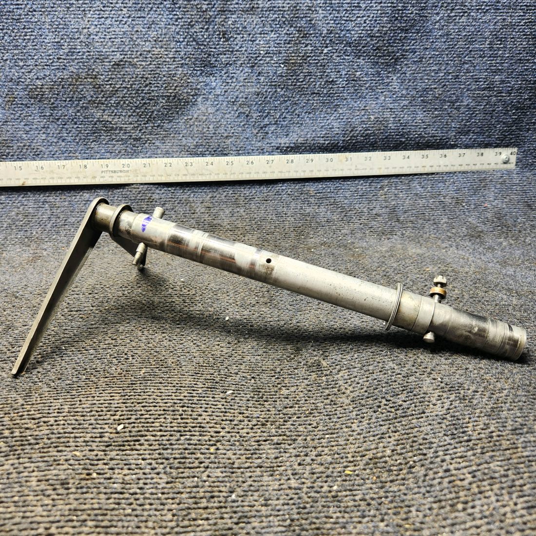 Used aircraft parts for sale, 35-524301, 35-524297 Beechcraft 35-33 Pilots Rudder Pedal Torque Tube