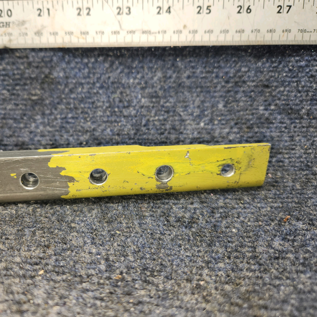 Used aircraft parts for sale, 169-110018 Beechcraft A24R Fitting Spar Cap Lower Splice FORWARD