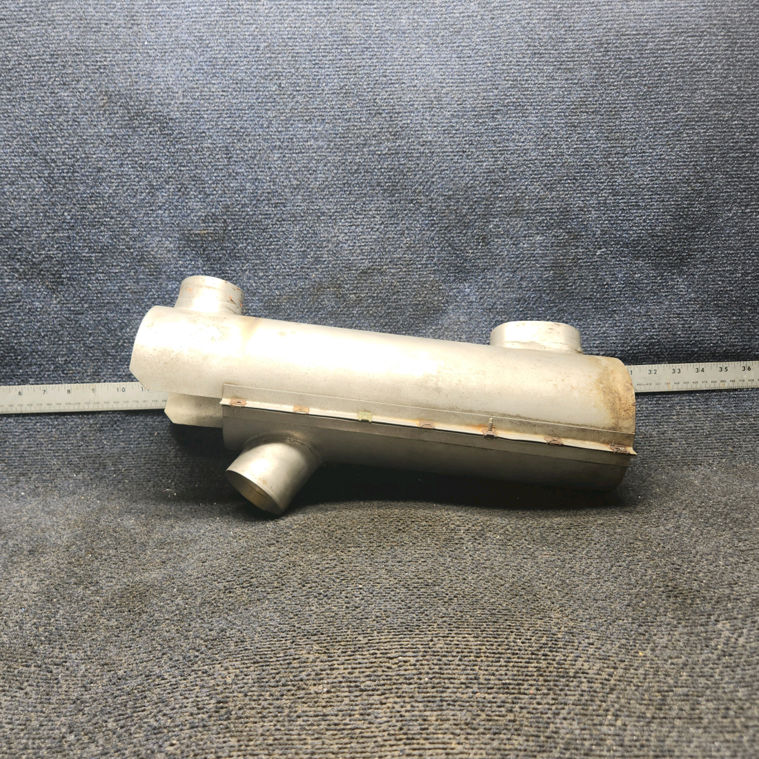 Used aircraft parts for sale, 099001-136 Beechcraft C23 SUNDOWNER Shroud Muffler Assembly