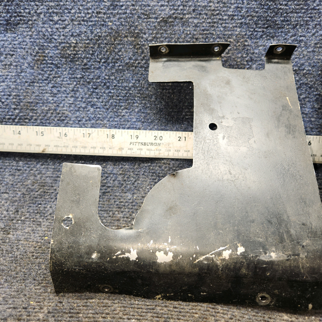 Used aircraft parts for sale, 0513058-1 Cessna 172 E Rudder Bar - RH, Dual Controls