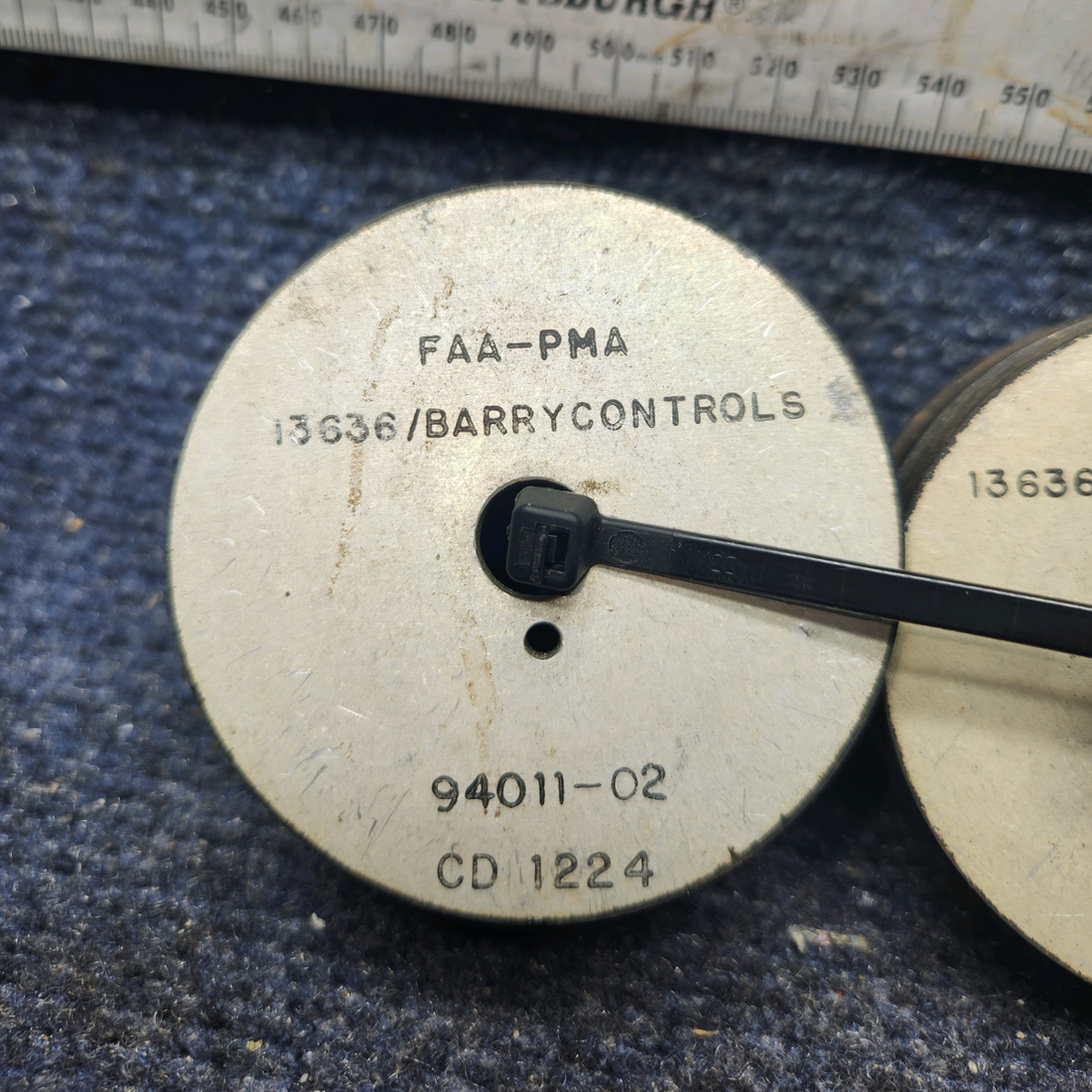 Used aircraft parts for sale, 94011-02 Barry Cessna 182P Engine Mount, Missing Center Bushing