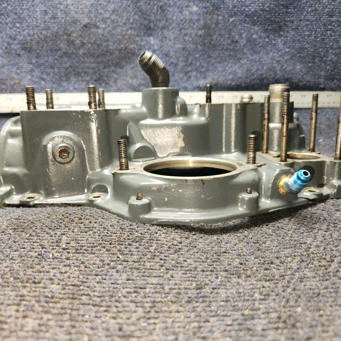 Used aircraft parts for sale, 21A21533-04 Lycoming 0-320-E2A American Gruman A1A Housing Assy Accessory