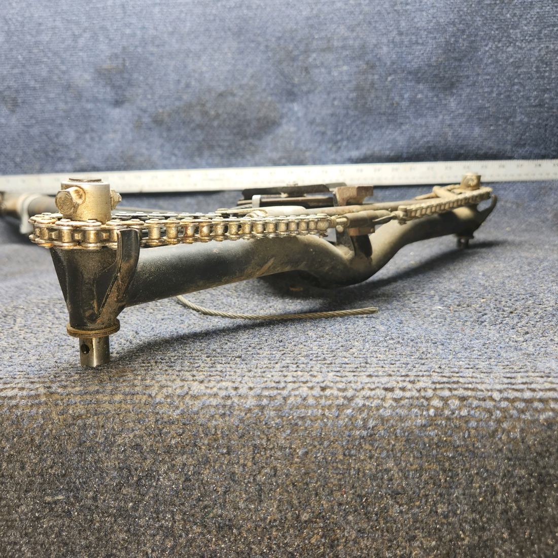 Used aircraft parts for sale, 0411221-4 Cessna C175 Control T Column Assembly