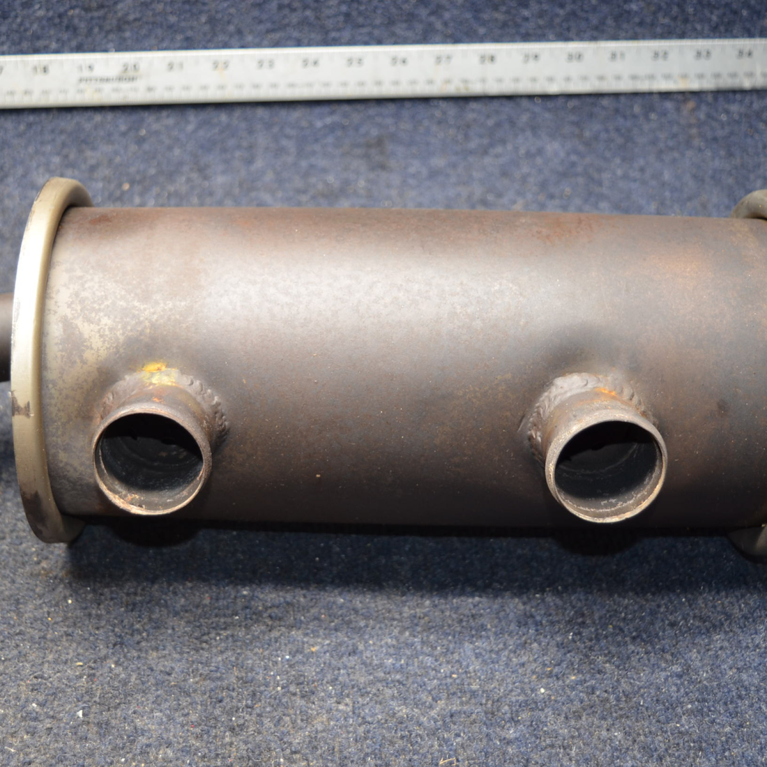 Used aircraft parts for sale, 0550176-43 Continental  [part_model] Cessna C175 MUFFLER WELD ASSY LH