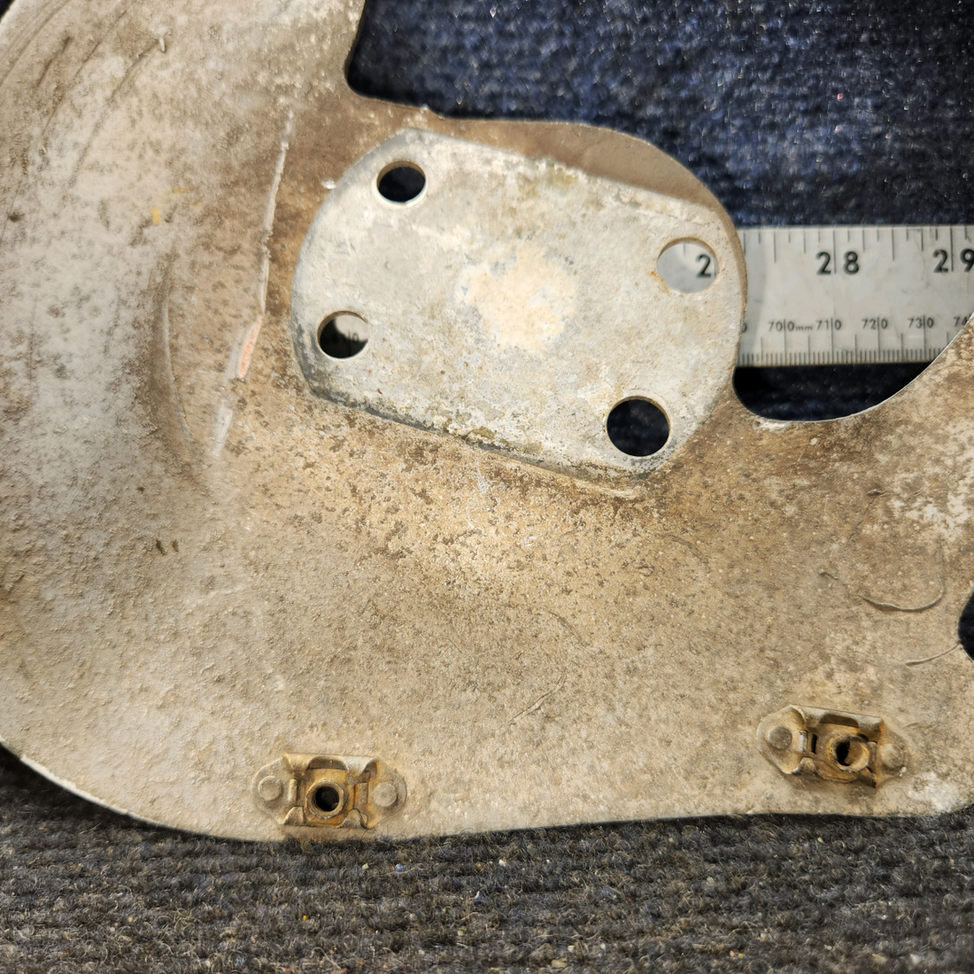 Used aircraft parts for sale, 0441143-27 Cessna C175 Main Gear Wheel Fairing Plate Assembly - LH