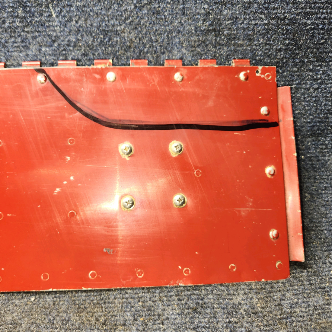 Used aircraft parts for sale, 98509-002 Piper PA32RT-300 Forward Nose Gear Door Assembly - LH