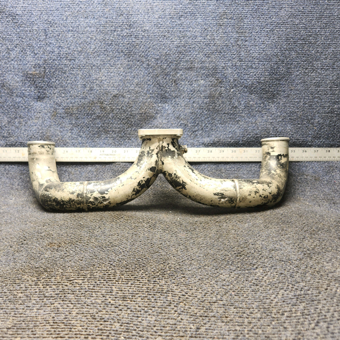 Used aircraft parts for sale, 627306 Continental GO-300 Cessna C175 Intake Manifold Riser Assembly