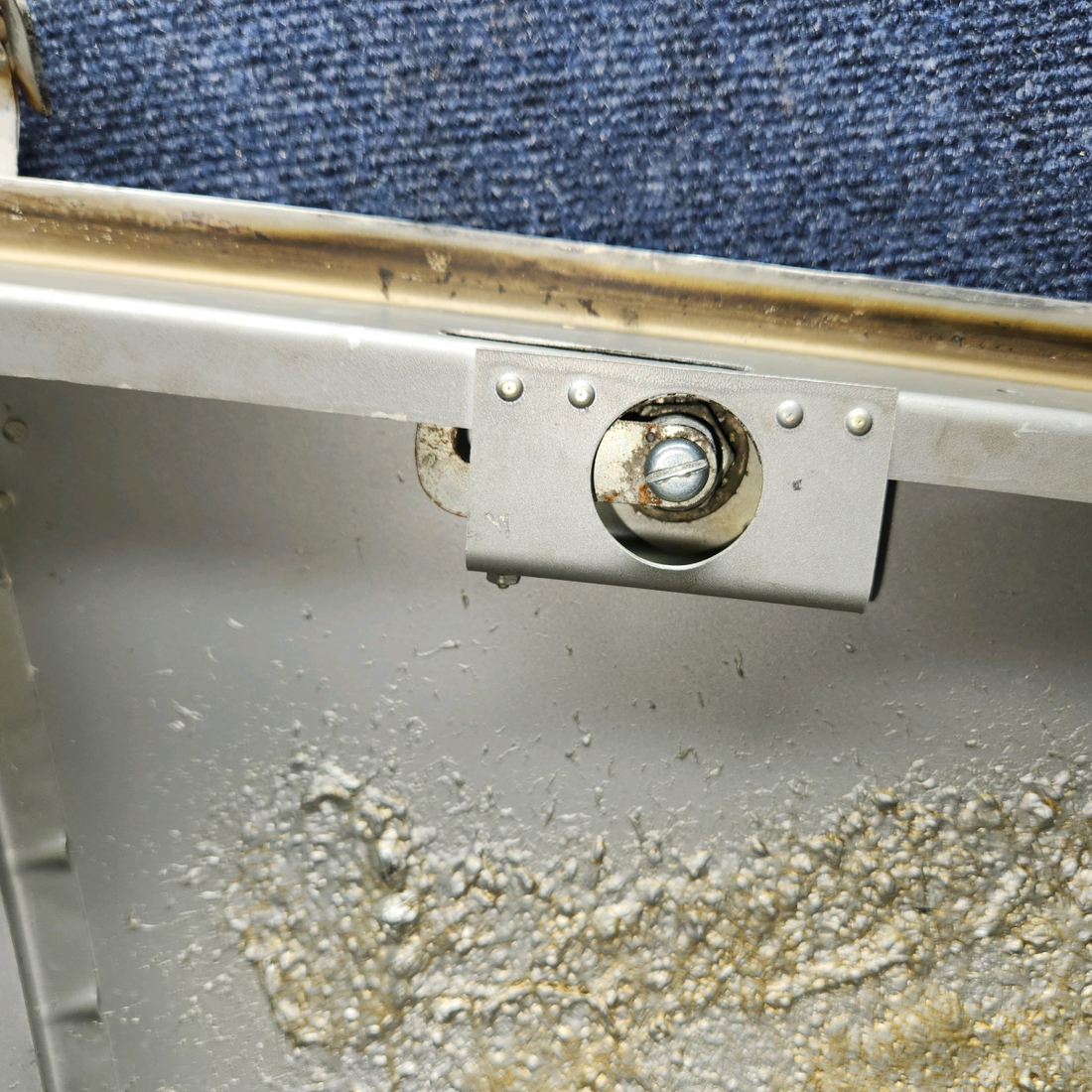 Used aircraft parts for sale, 95-410029-612 BEECHCRAFT 95-55B Nose Baggage Door Assembly