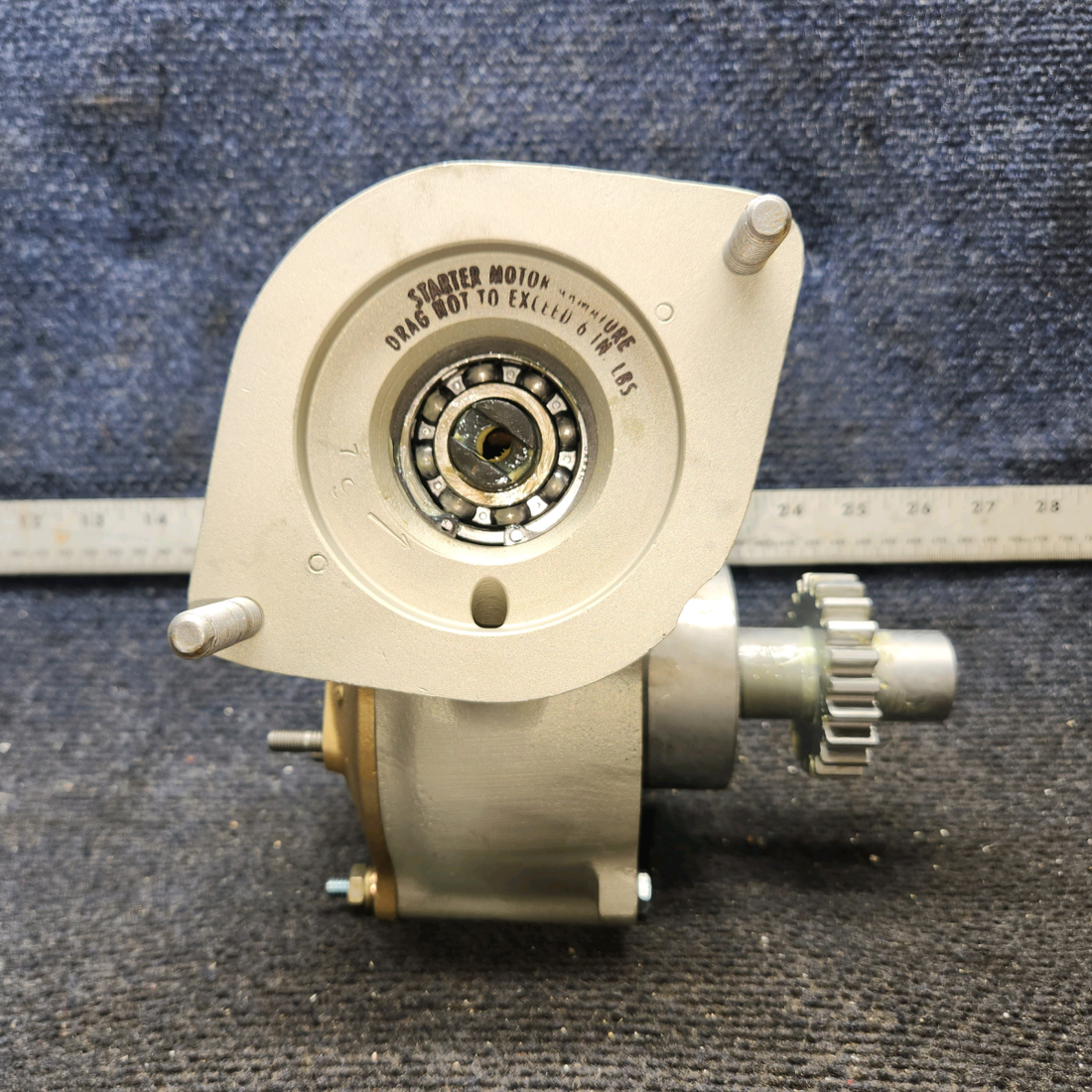 Used aircraft parts for sale, 635048A1 Continental O-300D Cessna 172F Started Adapter Classic Style