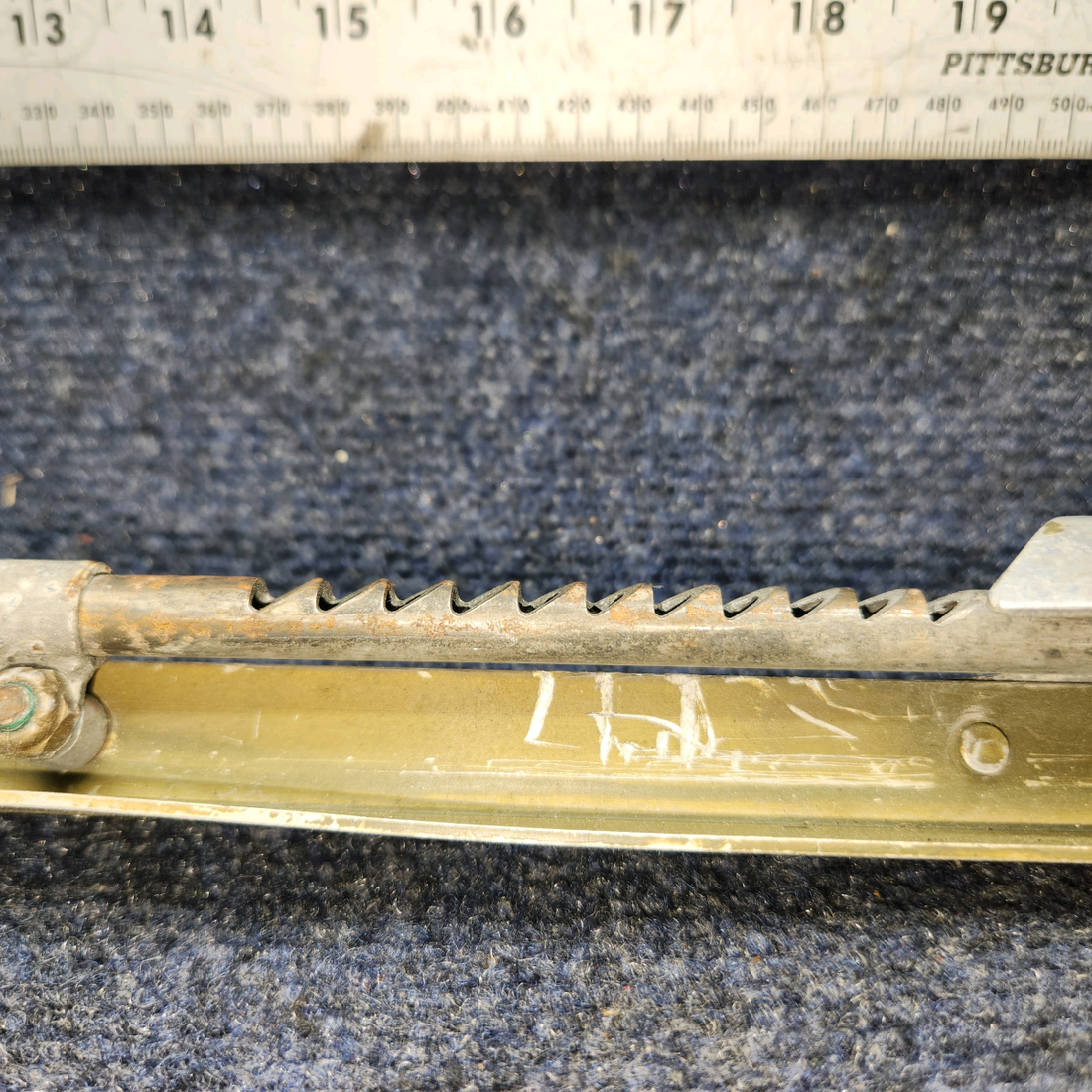 Used aircraft parts for sale, 0813150-75 Cessna 172RG Handle Assy Parking Brake