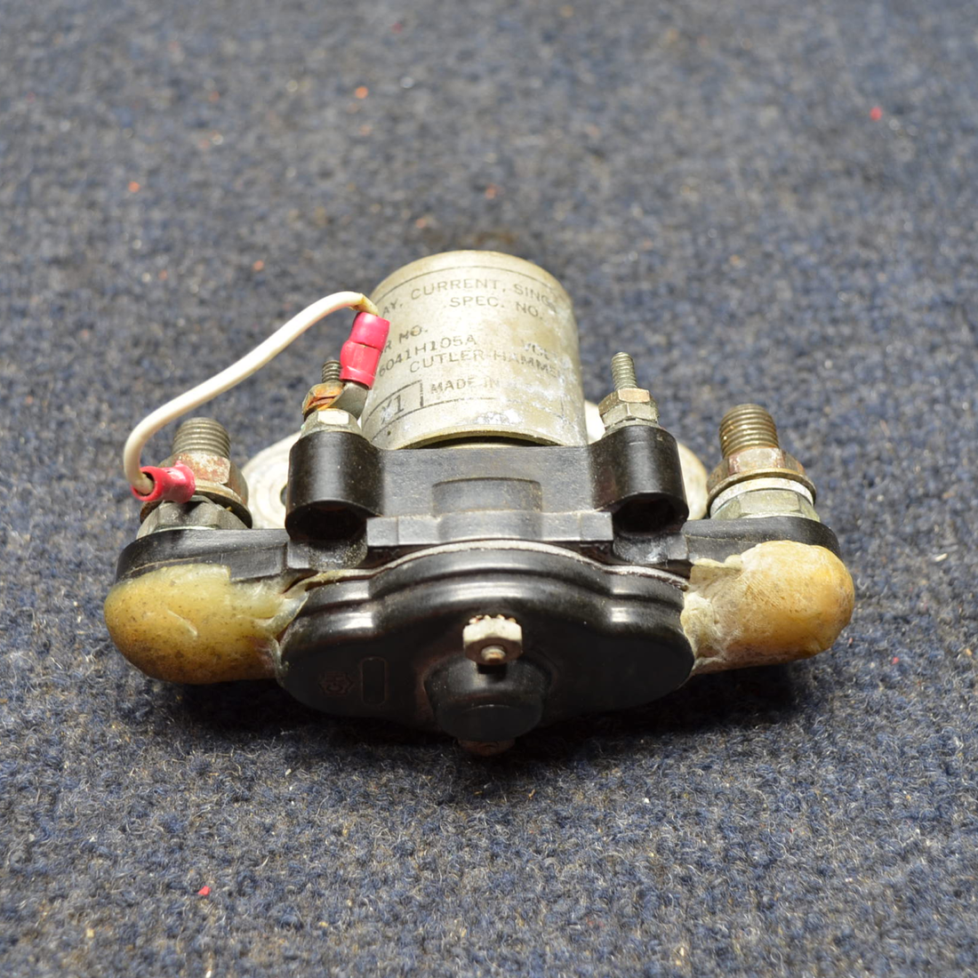 Used aircraft parts for sale, 6041H105A Cessna C175 CUTLER-HAMMER RELAY 12 VOLTS