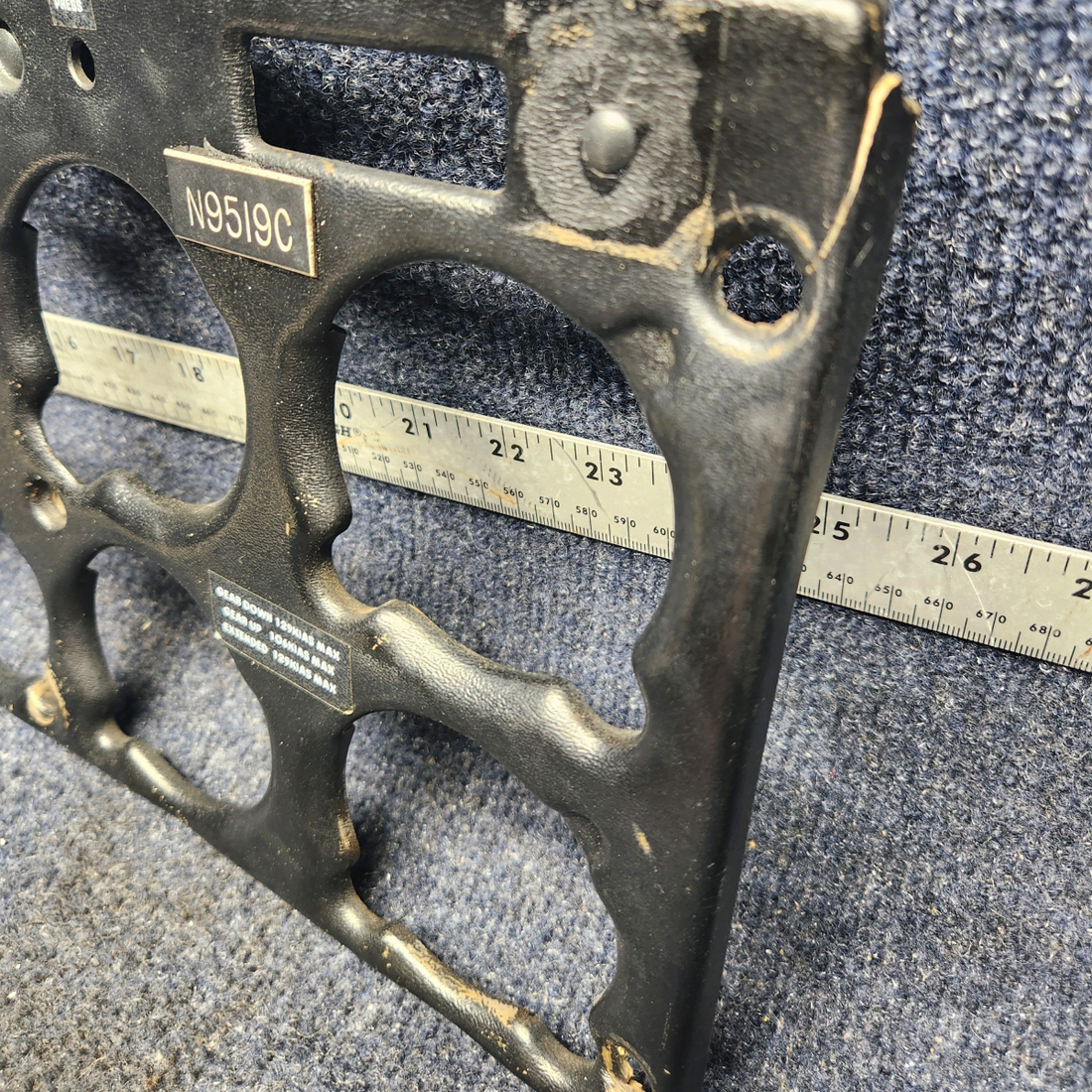 Used aircraft parts for sale, 69661-000 Piper PA32RT-300 COVER, INSTRUMENT PANEL. UPPER LEFT.
