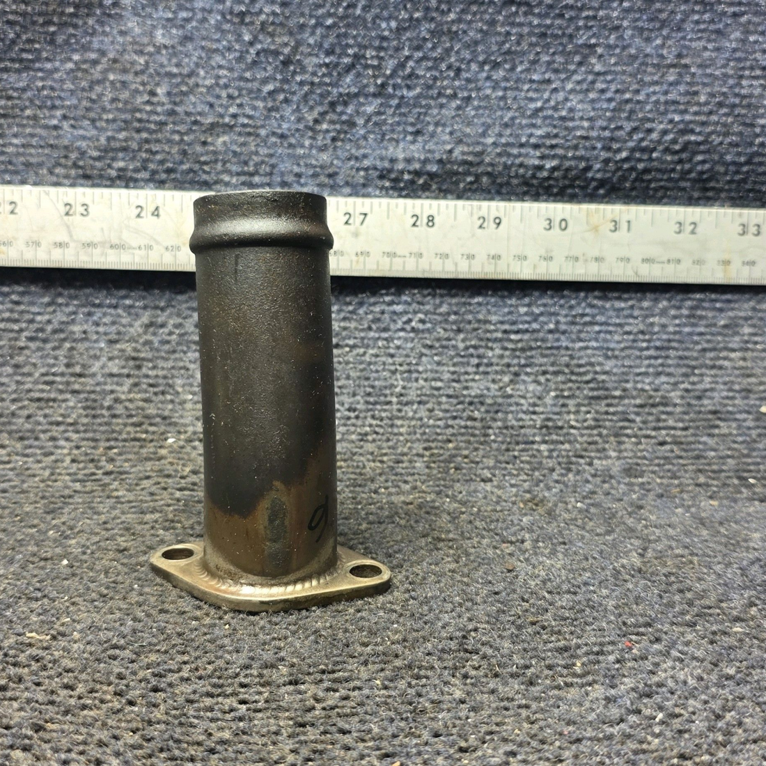 Used aircraft parts for sale, 0550176-57 Cessna 172F Exhaust Curved Riser