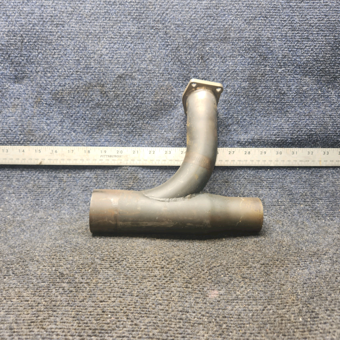 Used aircraft parts for sale, 96-950002-7 BEECHCRAFT 95-55B Exhaust Stack Assembly – Cylinder #4, LH Engine
