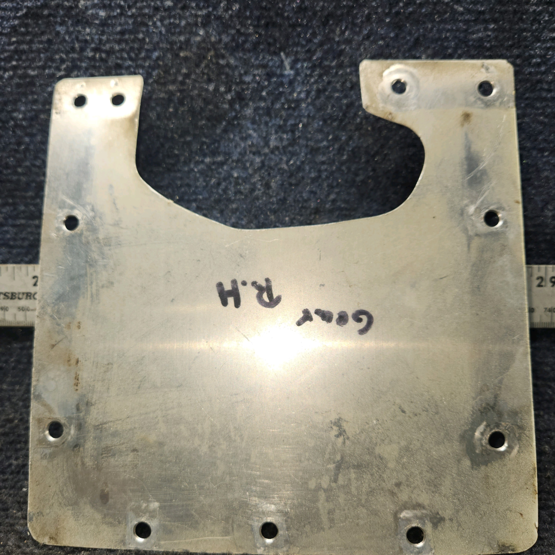 Used aircraft parts for sale, 65688-003 Piper PA28-161 Fairing Plate - RH