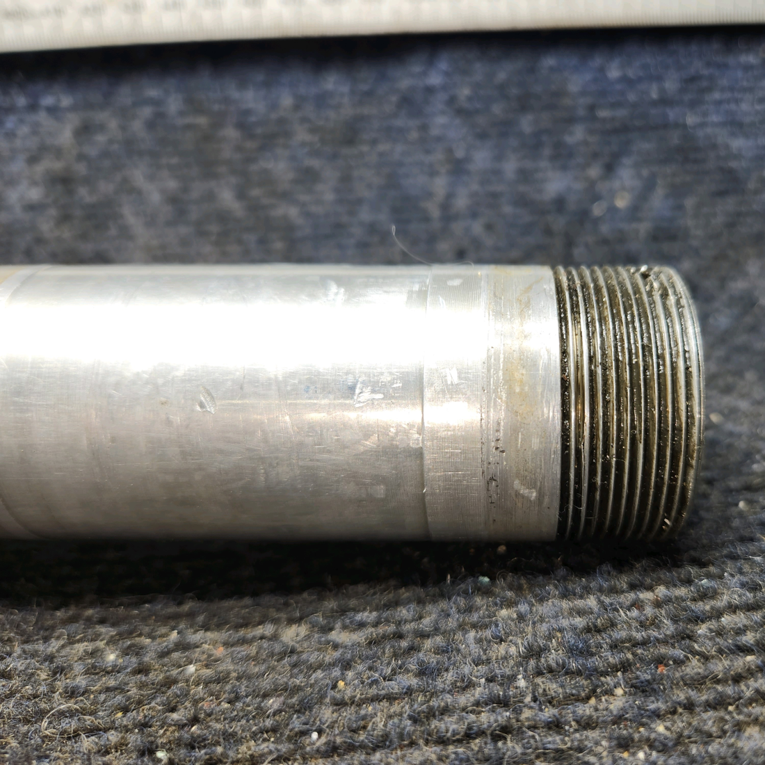 Used aircraft parts for sale, 0541124 Cessna 172E Main Landing Gear Aluminum Axle