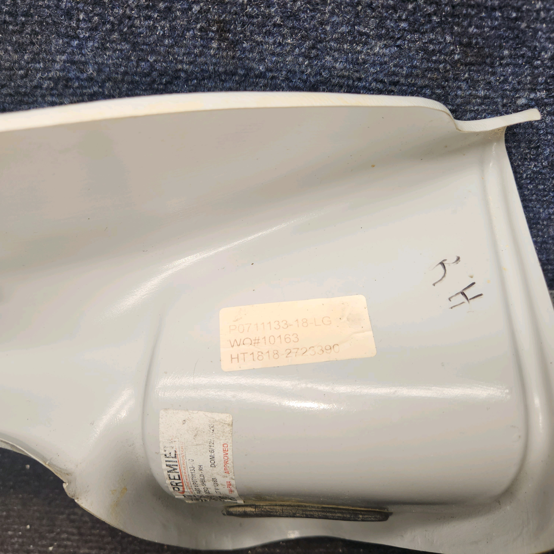 Used aircraft parts for sale, P0711133-18 Premier Aero Cessna 172E Shield Assembly, RH