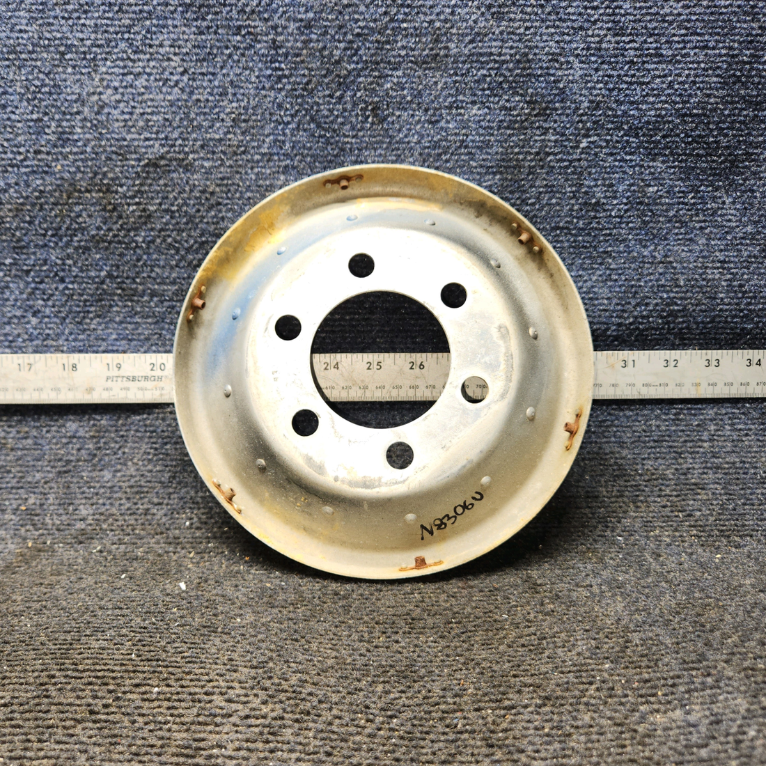 Used aircraft parts for sale, 0550228-3 Cessna 172F Forward Bulkhead Assy