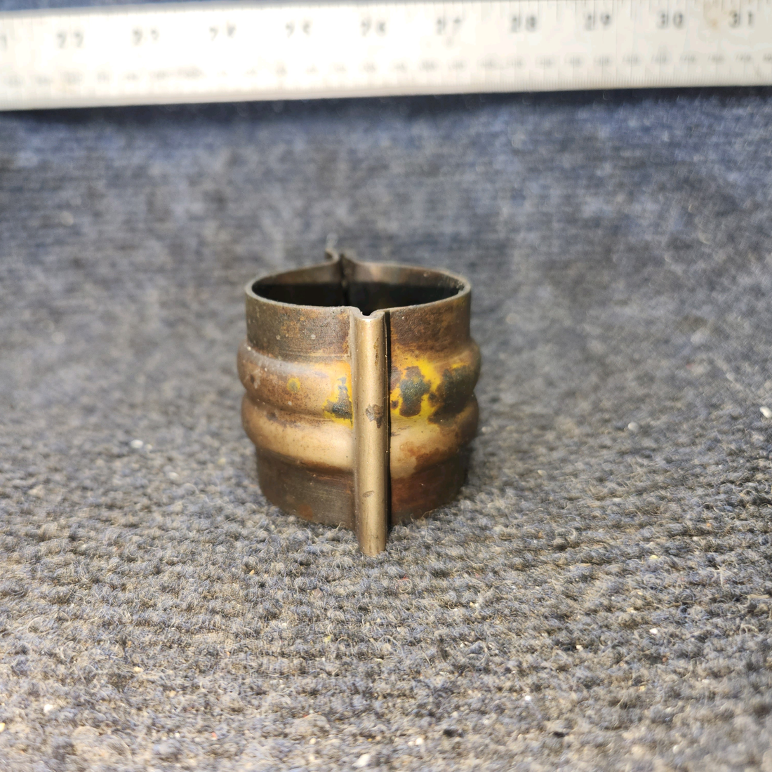 Used aircraft parts for sale, 0550176-50 Cessna 172E Exhaust Clamp Assy