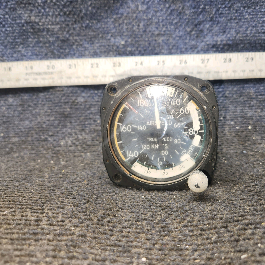 Used aircraft parts for sale, SA-46-1RB United Instruments Piper PA-28-140 True Airspeed Indicator (B.95)