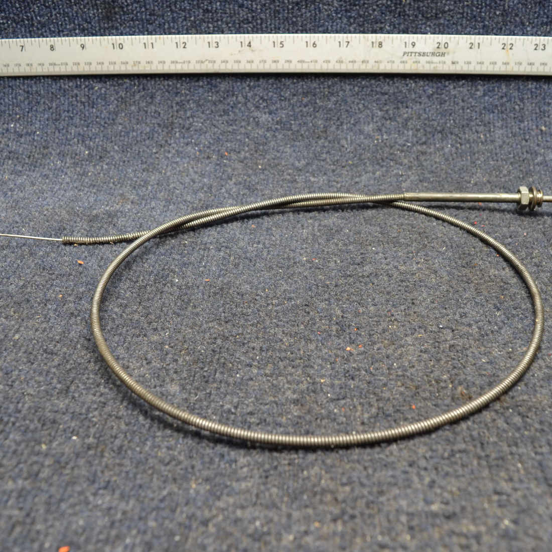 Used aircraft parts for sale, 0411090-28 Cessna C175 CESSNA CARBURATOR HEAT CONTROL CABLE