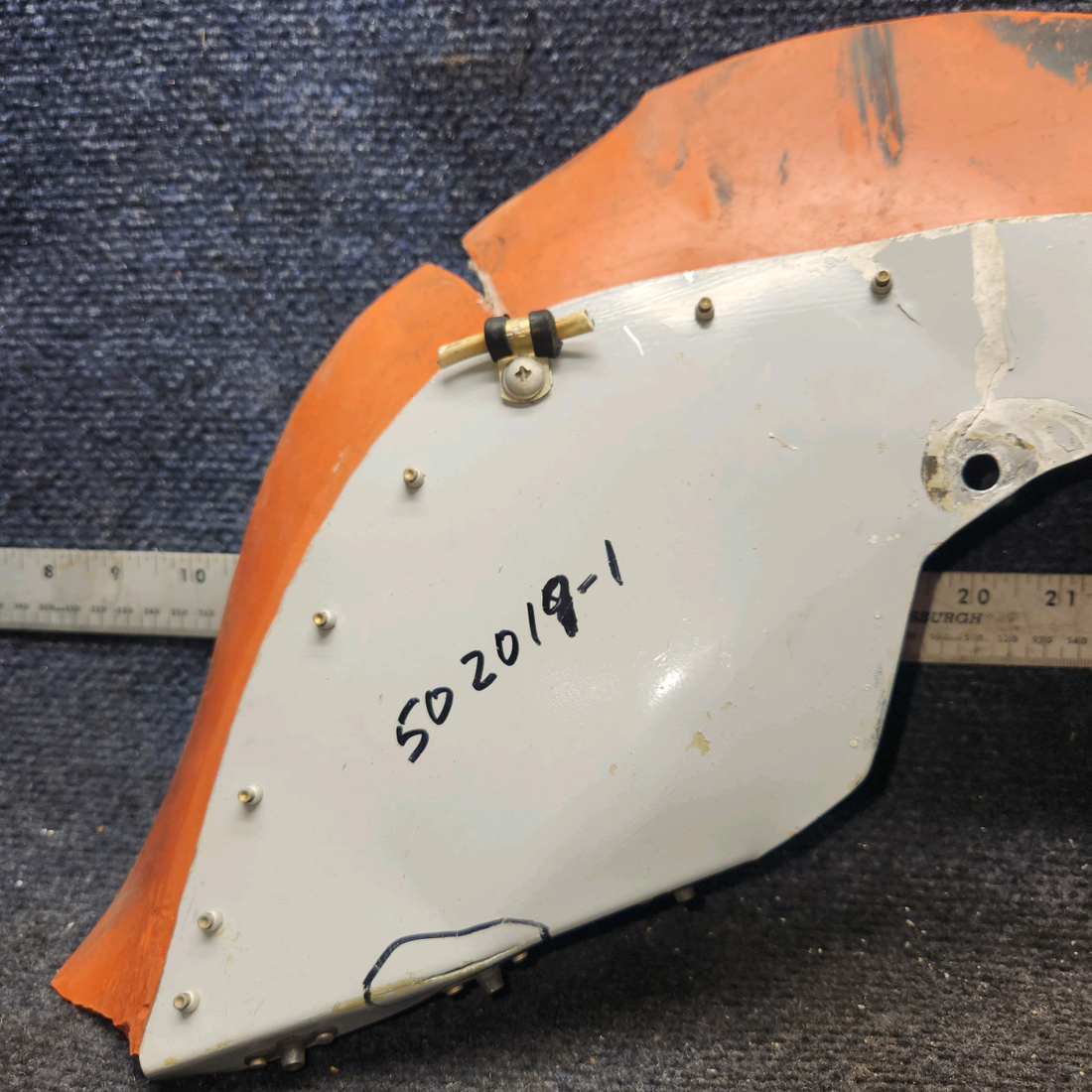 Used aircraft parts for sale, 502019-1 Grumman Side Baffle - LH