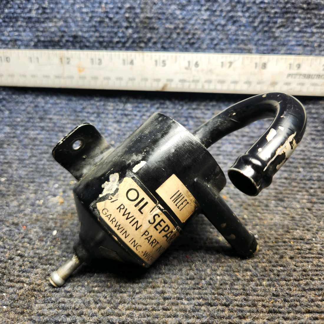 Used aircraft parts for sale, G4000B Beechcraft 35-33 Engine Oil Air Separator