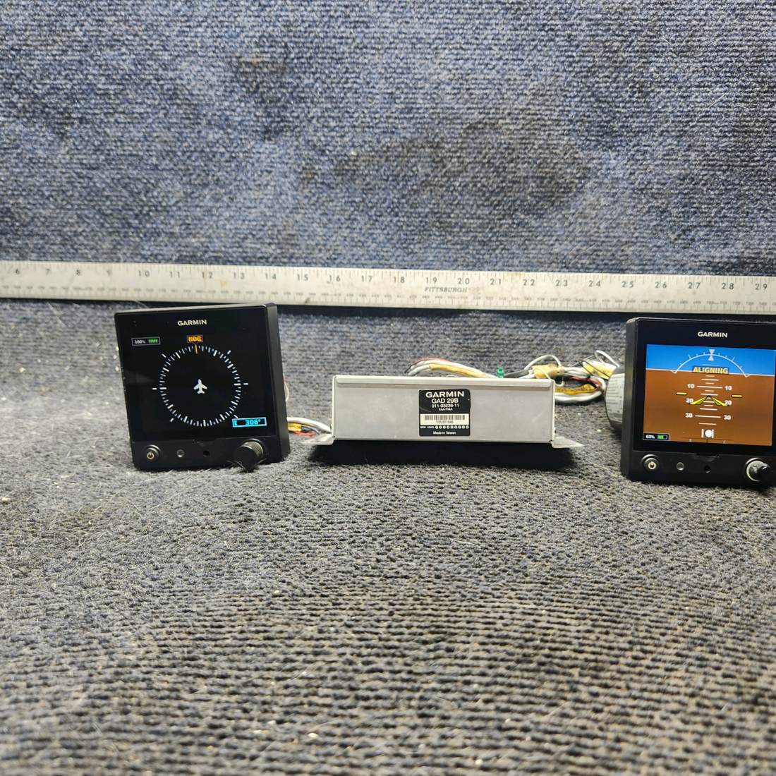 Used aircraft parts for sale, 011-03809-00, 011-03236-11 Garmin G5 piper PA-28-181 Dual G5 PFD/HSI System w/ GAD 29B