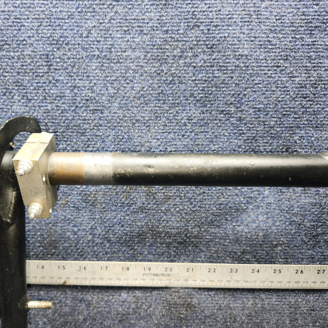 Used aircraft parts for sale, 22370-000 / 22048-000 PIPER PA-24-250 Rudder Pedal Bar w Pilot Pedals & Links